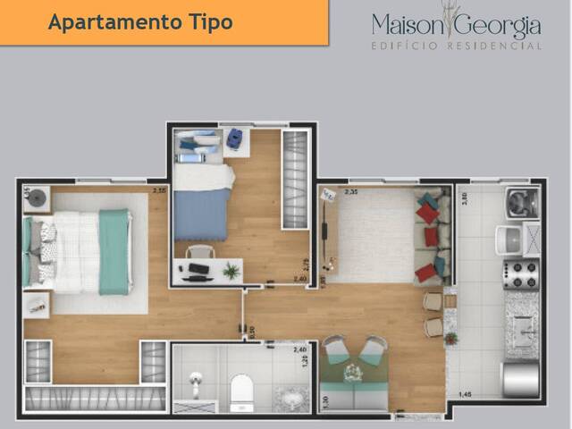 #133 - Apartamento para Venda em Cuiabá - MT - 2